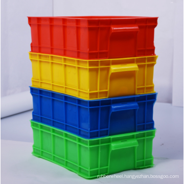 370*240*110 blue/red/yellow disposable plastic square instrument storage turnover box basin